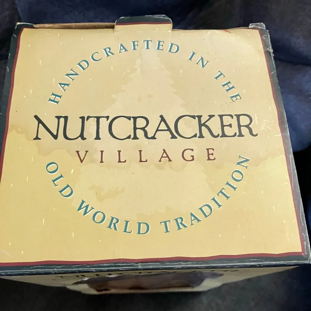 Vtg Christmas Nutcracker Celebration Santa Village Old World 2000 2001 Ltd Edit